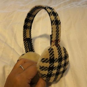 Authentic Burberry Nova check earmuffs